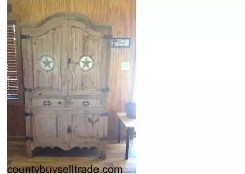 Rustic wardrobe