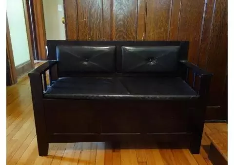 bench seat with storage