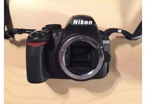 Nikon D3100 14.2 MP SLR 18‑55mm Lens w/55-200mm Lens