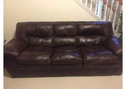 Sofa and Loveseat