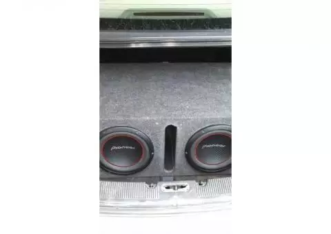 Subwoofer Box with 2 Subwoofers