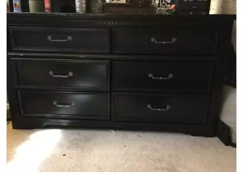 Black bedroom set