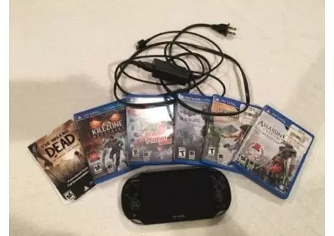 PS Vita w/6 Games