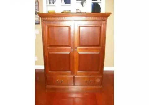 Mission / Arts & Crafts Style Entertainment Center