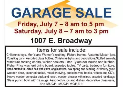 Pauls Family Garage Sale