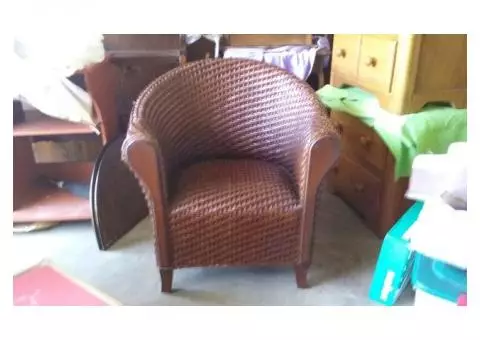 Wicker chair