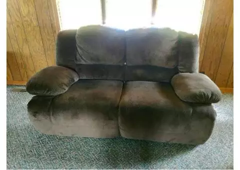 Sofa and loveseat