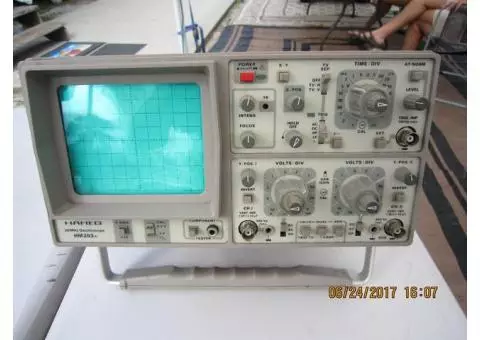 HAMEC OSCILLOSCOPE HM203_6 DUAL TRACE