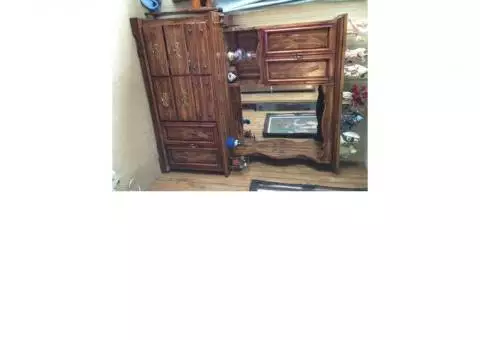 Dresser and matching night stands