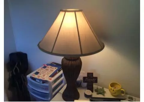 Large ceramic lamp