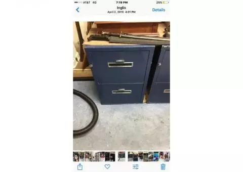 Fireproof file cabinet