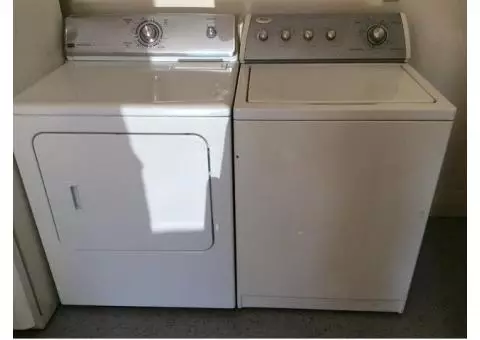 Washer and Dryer