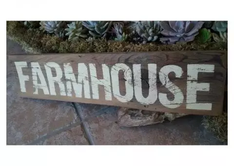 ***Rustic Farm Signs***