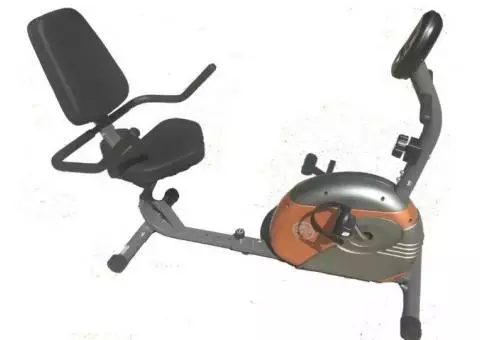 Recumbent stationary bike