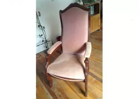 Antique Parlor Armchair