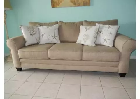 Tan Couch