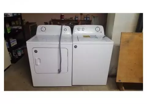 Amana washer and dryer