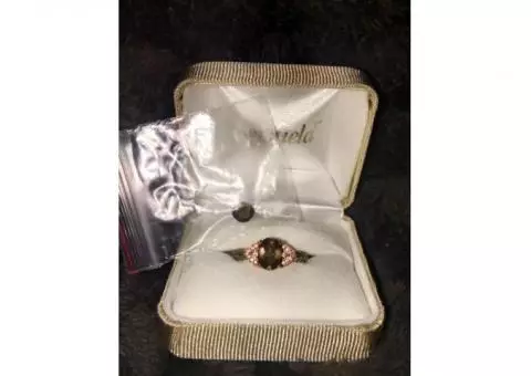 Ladies Levian RH rose gold ring