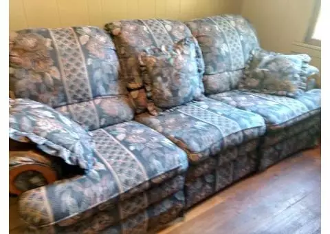 Reclining Couch for sale 50.00