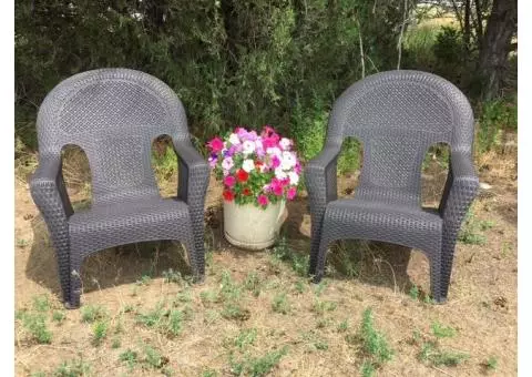 Wicker Lawn Chairs