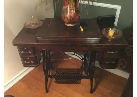 Antique sewing machine