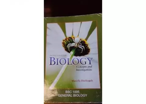 "Biology Concepts and Investigations" Third Edition