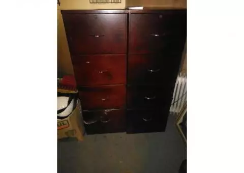 Wood File Cabinets