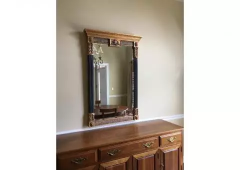 MIRROR: Very Decorative.  Sized for Large Room or Hall