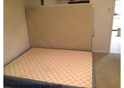 Mattress with box queen size