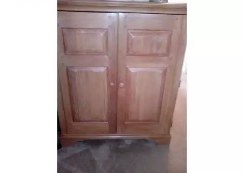 OAK TV CABINET