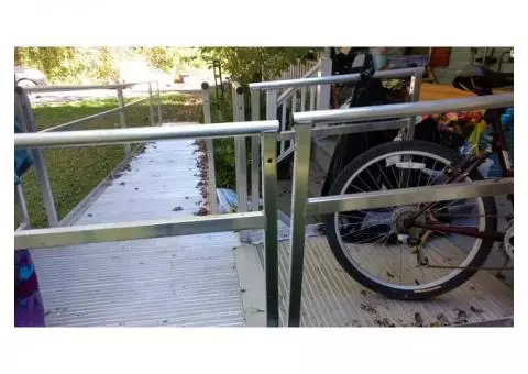 Metal ramp