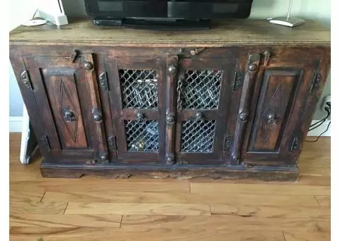 Rustic Indonesian Sideboard