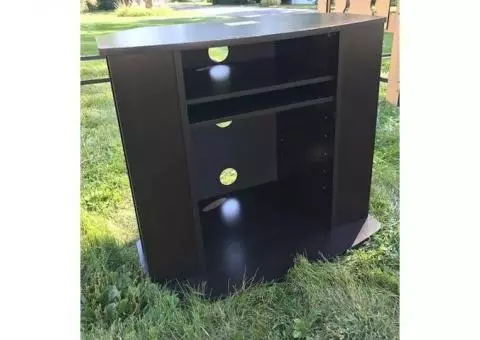 Black TV Stand