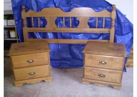 ALL WOOD Bedroom Furniture