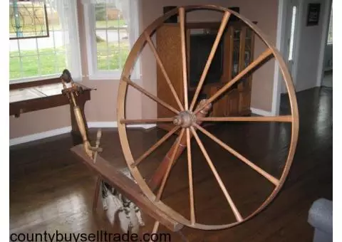 Antique Spinning Wheel