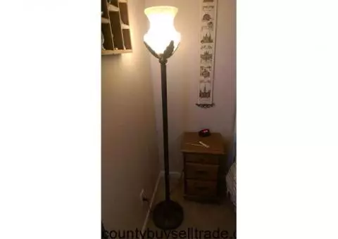 antique floor lamp