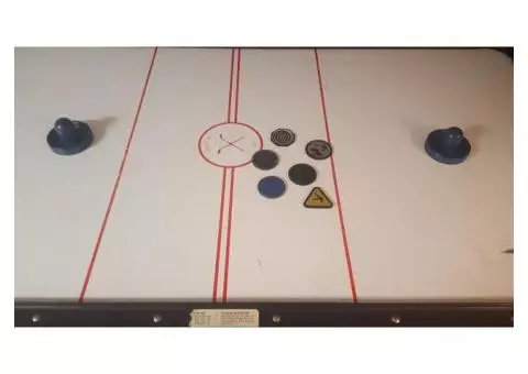 Wood Air hockey table