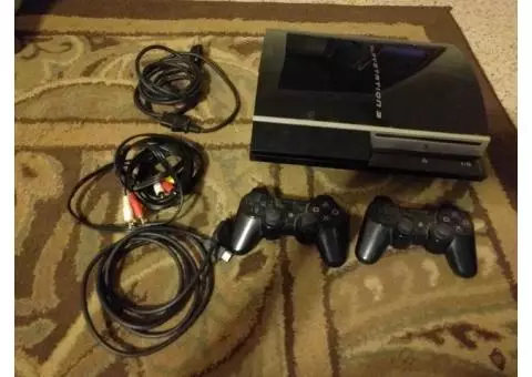 PS3 w/ 2 controllers