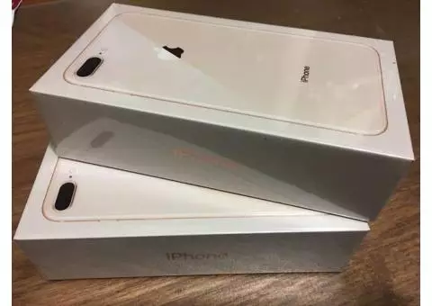 New Apple iPhone 8, iPhone 8 Plus, iPhone X.