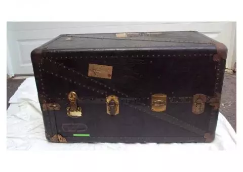 1930s Steamer Trunk