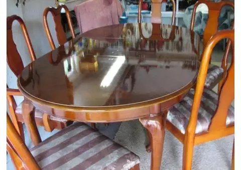 Queen Anne dining table