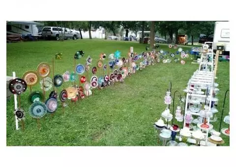 CR Garden Art will be Vendor at Wapello Flea Market WO 17-22 & 25-30