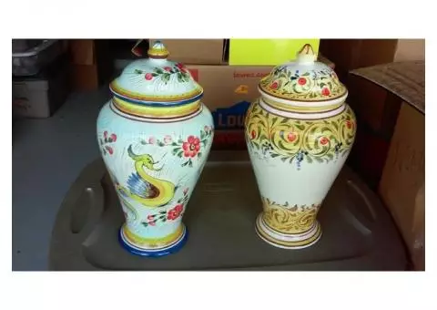 Italian Ceramic Jars