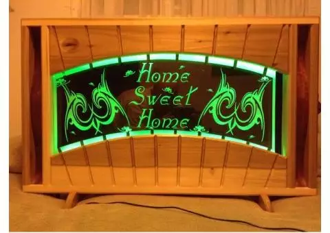 Decorative LED sign