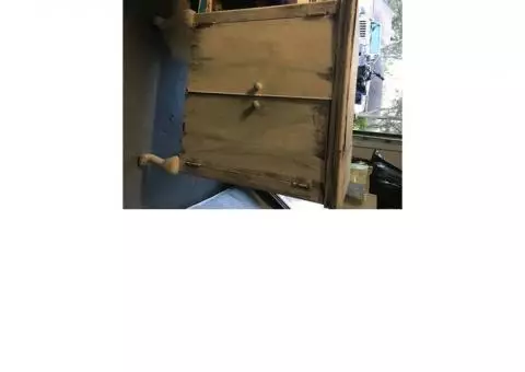 Vintage sewing cabinet