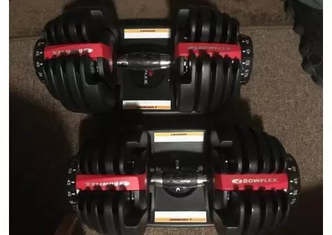 New Bowflex 552 Dumbbells