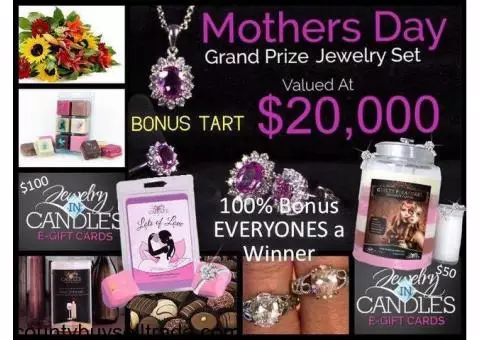 donna's scents/jewelry in candles