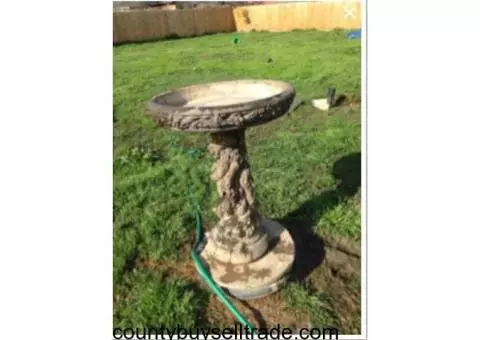 Bird bath