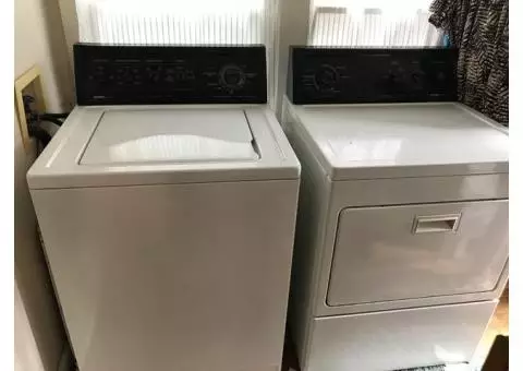 Kenmore washer and dryer