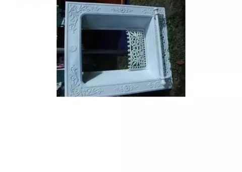 Victorian fireplace insert/front grate